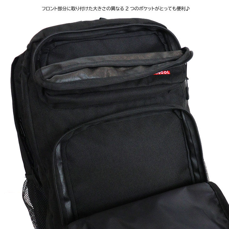 KANGOL カンゴール バックパック リフレクター リュック リュックサック バッグ 鞄 ファスナー PC フロントポケット サイドポケット 二層式 ダブルファスナー ロゴ KGSA-BG00196 KANGOL カンゴール バックパック リフレクター リュック リュックサック バッグ 鞄 ファスナー PC フロントポケット サイドポケット 二層式 ダブルファスナー ロゴ KGSA-BG00196