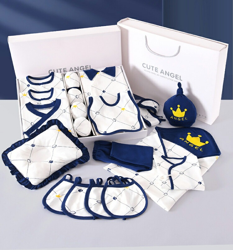 【即納】25点セット 0~6ヶ月 新生児 服 肌着セット ベビー服 ベビーギフトセット 赤ちゃん 女子 男子 春 夏 秋 冬 出産祝い お祝い ベビー用品 プレゼント ギフト おしゃれ 可愛い 長袖ロ