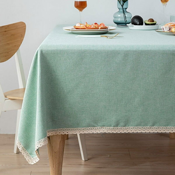 Qoo10] テーブルクロス 布 綿麻 長方形 北欧