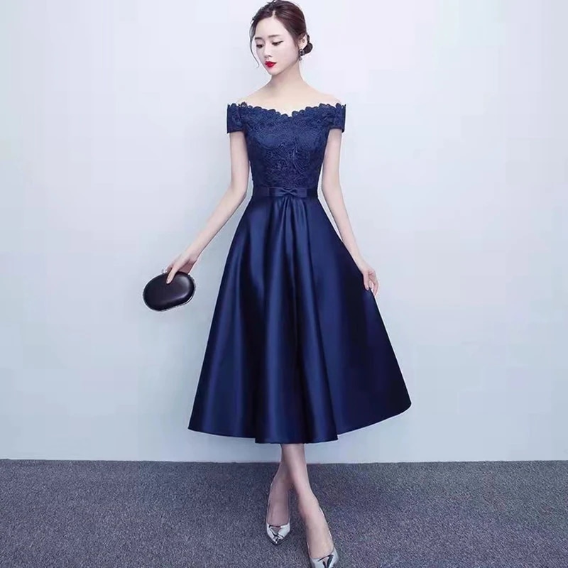 パーティードレス 結婚式ワンピース 刺繍 ワンピース ミモレ丈 結婚式 フォーマルワンピース 二次会 お呼ばれ オフショルダー ワンピース フォーマル 大きいサイズ 披露宴 大人 フォーマルドレス フ