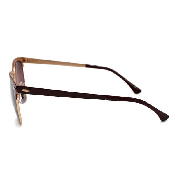 サングラス 0RB3716 9253G9 51 クラブマスター CLUBMASTER ノーズパッド CHROMANCE 偏光レンズ ユニセックス ボルドー レッド
