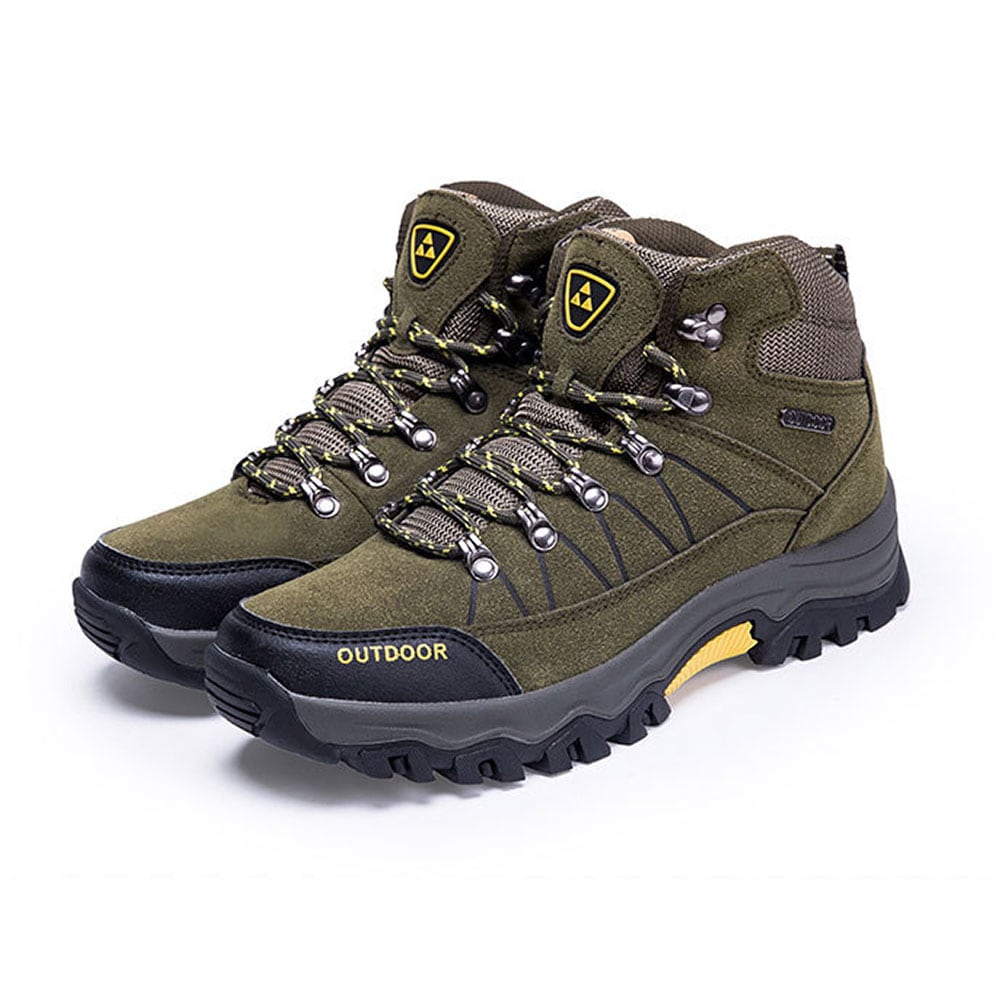 トレッキングシューズ メンズ 登山靴 ハイカット 滑り止め 靴 山登り キャンプ アウトドア カジュアル おしゃれ 防滑 雨 雪 全3色 8サイズ