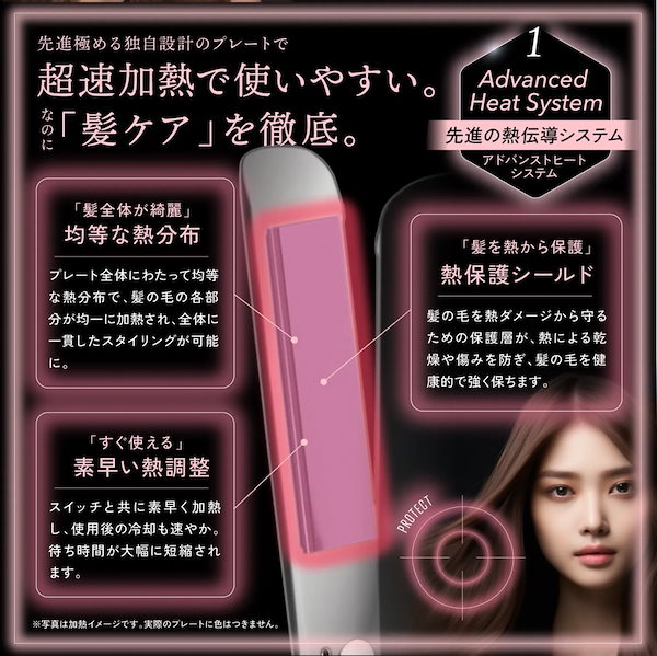 キョウゴク　ナノシルクケラチンSTRAIGHT IRON 公式15％OFF【 KYOGOKU ナノシルクケラチン ストレートアイロン