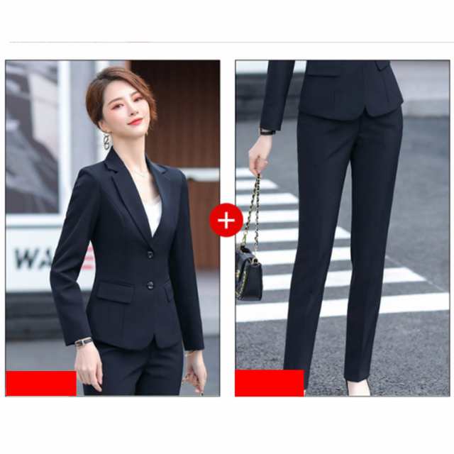 【2025新作SALE】リクルートスーツ レディース 洗える レディース OL スーツ スーツ 春秋冬夏 パンツ ビジネススーツ スカートスーツ ビジネス リクルート ママ 大きいサイズ 小さい