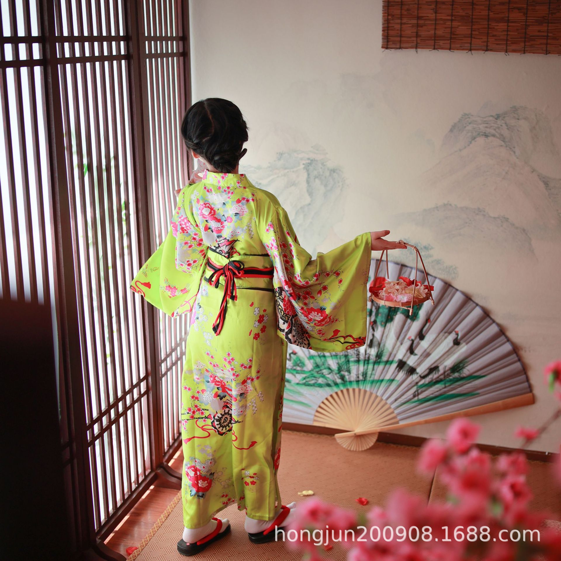 にゃんこくレディース伝統着物正装コスプレ撮影アニメ舞台演出服浴衣舞