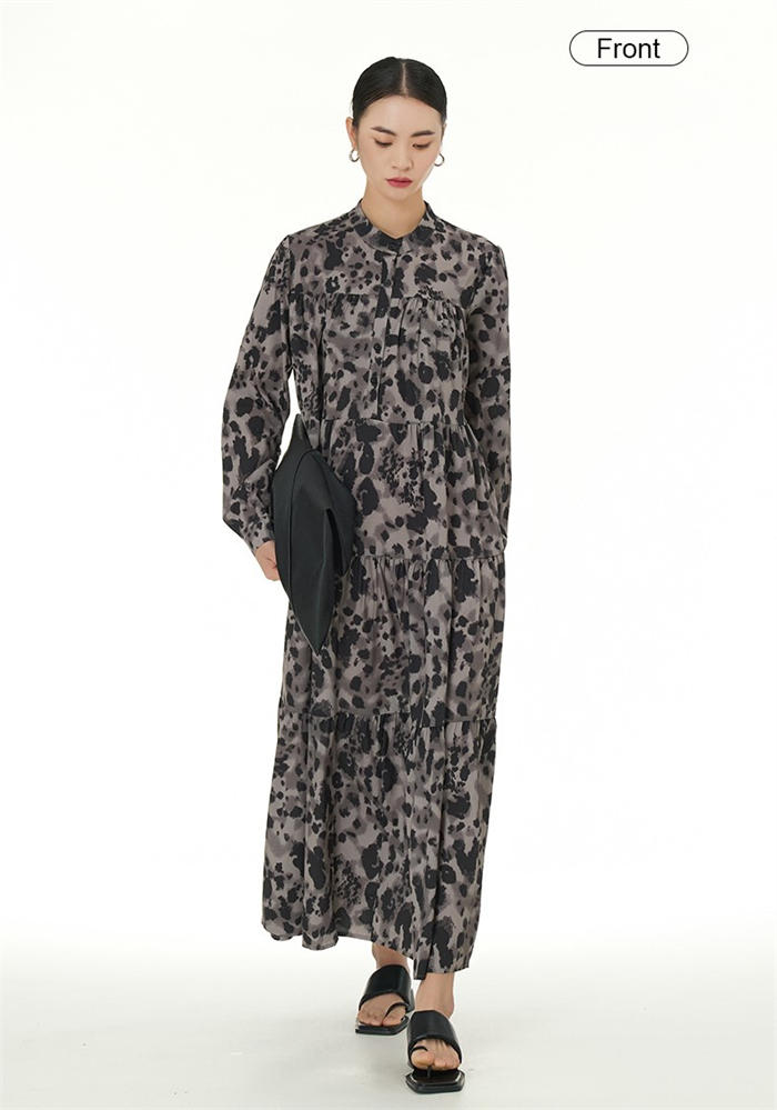 ティアードワンピース マキシ 長袖 ワンピース 春 レディース カジュアル ティアード フレアワンピース レオパード柄 ヒョウ ロングワンピース マキシ丈ワンピ ロング ライン ゆったり 体型カバー ティアードワンピース マキシ 長袖 ワンピース 春 レディース カジュアル ティアード フレアワンピース レオパード柄 ヒョウ ロングワンピース マキシ丈ワンピ ロング ライン ゆったり 体型カバー