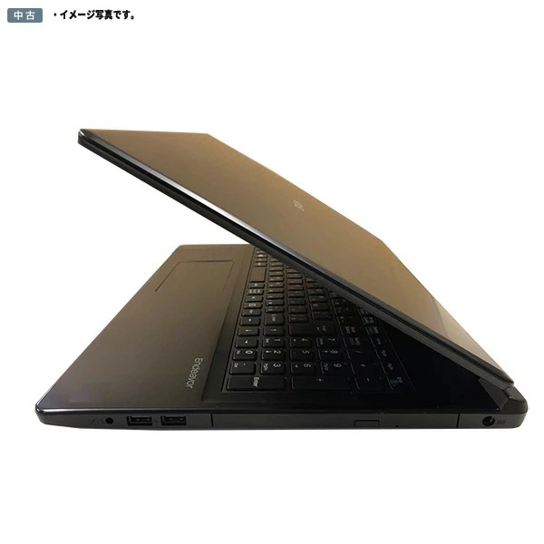 Windows11 テンキー付 A4ノート 15.6型 EPSON Endeavor NJ4100E インテル Celeron 3865U 4GB HDD320GB DVD カメラ zoomソフトあり
