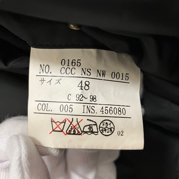 23区オム ブラック 48サイズ ダウンコート アパレル アウター ユニセックス 【中古】 23区オム ブラック 48サイズ ダウンコート アパレル アウター ユニセックス 【中古】