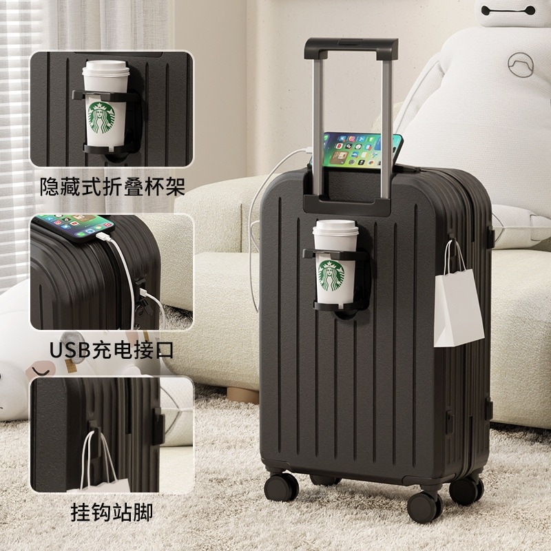 キャリーバッグ 2024 新しい 荷物 搭乗ボックス ユニバーサルホイール トラベルケース パスワードボックス