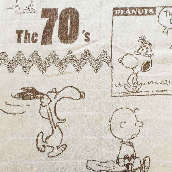 Qoo10] 送料無料西川 スヌーピー タオルケット