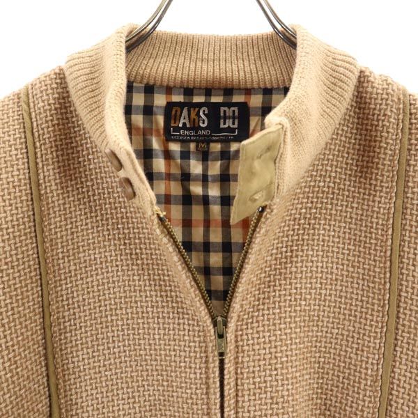 ゴルフ ニットジャケット M ベージュ メンズ ゴルフ ニットジャケット M ベージュ メンズ