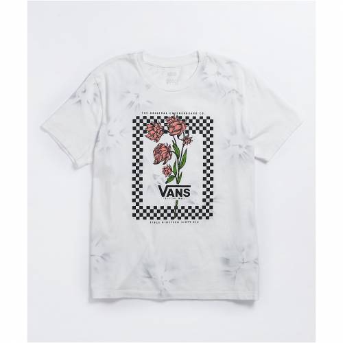 ヴァンズ Tシャツ 白... : レディース服 VANS バンズ 新作即納
