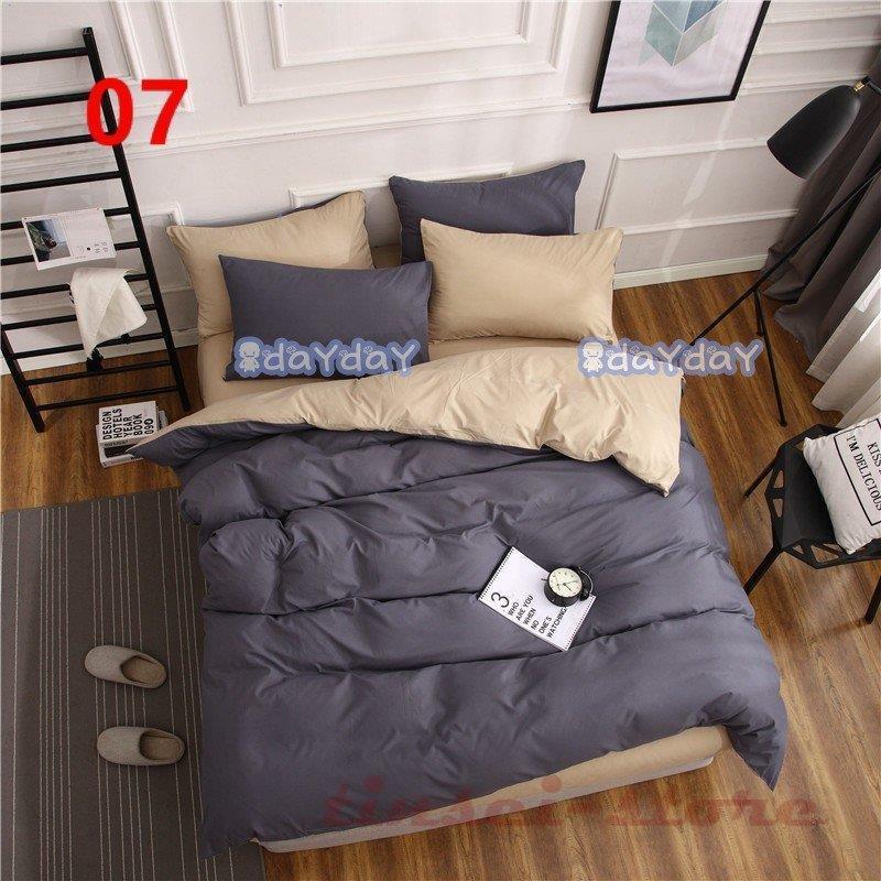 【即纳】布団カバー 3点セット シングル ボックスシーツ 寝具カバーセット 枕カバー 柔らかい 肌に優しい 洋式和式兼用 ベッド用 洗える 北欧 掛け布団カバー 無地