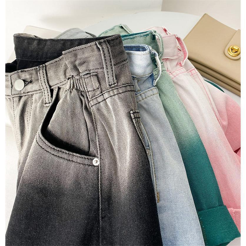 夏新作 ショートパンツ ハーフパンツ グラデーション レディース かわいい 美ライン 部屋着 ハーパン お出かけ 女子 美脚