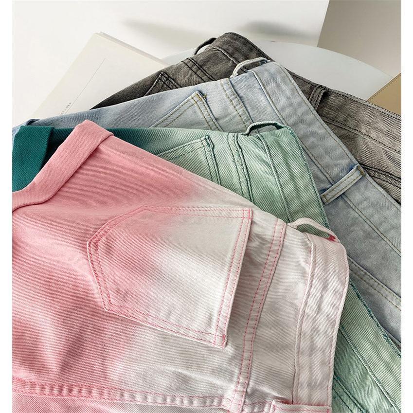 夏新作 ショートパンツ ハーフパンツ グラデーション レディース かわいい 美ライン 部屋着 ハーパン お出かけ 女子 美脚