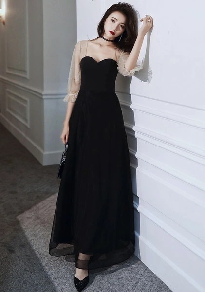 早いもの胜ち イブニングドレス 黒 結婚式お呼ばれドレス 結婚式服装 お呼ばれ服 ロングドレス 同窓会ドレス 二次会ドレス 成人式ドレス 20代 30代 40代 50代 お呼ばれドレス結婚式 結婚式参