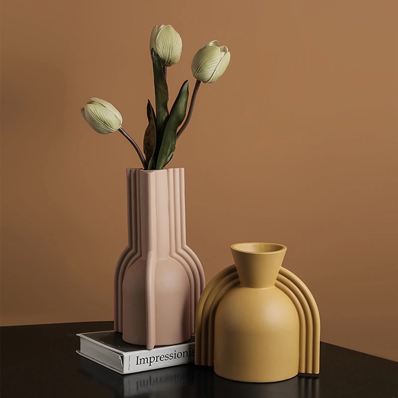 北欧風 モダンアート 花瓶 フラワースタンド