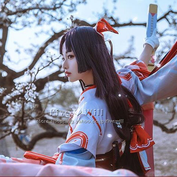 陰陽師 風 妖刀姫 コスプレ衣装 ウィッグ cosplay アニメ コスチューム イベント ハロウィ