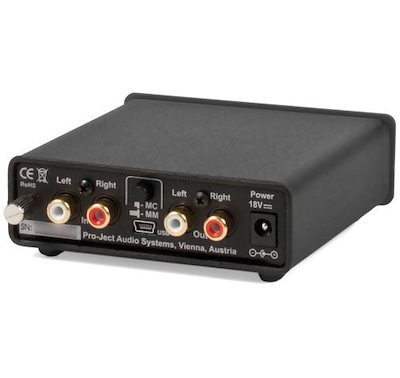 Pro-Ject Audio - ライン&USB出力付きフォノ・ボックスUSB-MM / MC Phonoプリアンプ - Blk Pro-Ject Audio - ライン&USB出力付きフォノ・ボックスUSB-MM / MC Phonoプリアンプ - Blk