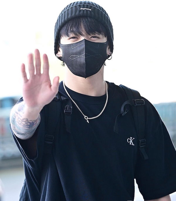 BTS Maskセット Qoo10] SYNOTEX BTS JUNGKOOK着用耳が楽で呼吸