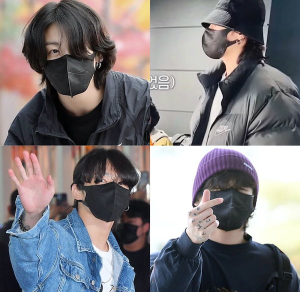BTS Maskセット TinyTANマスク BTS防弾少年団 MASKセット（ホワイト＋ブラック＋