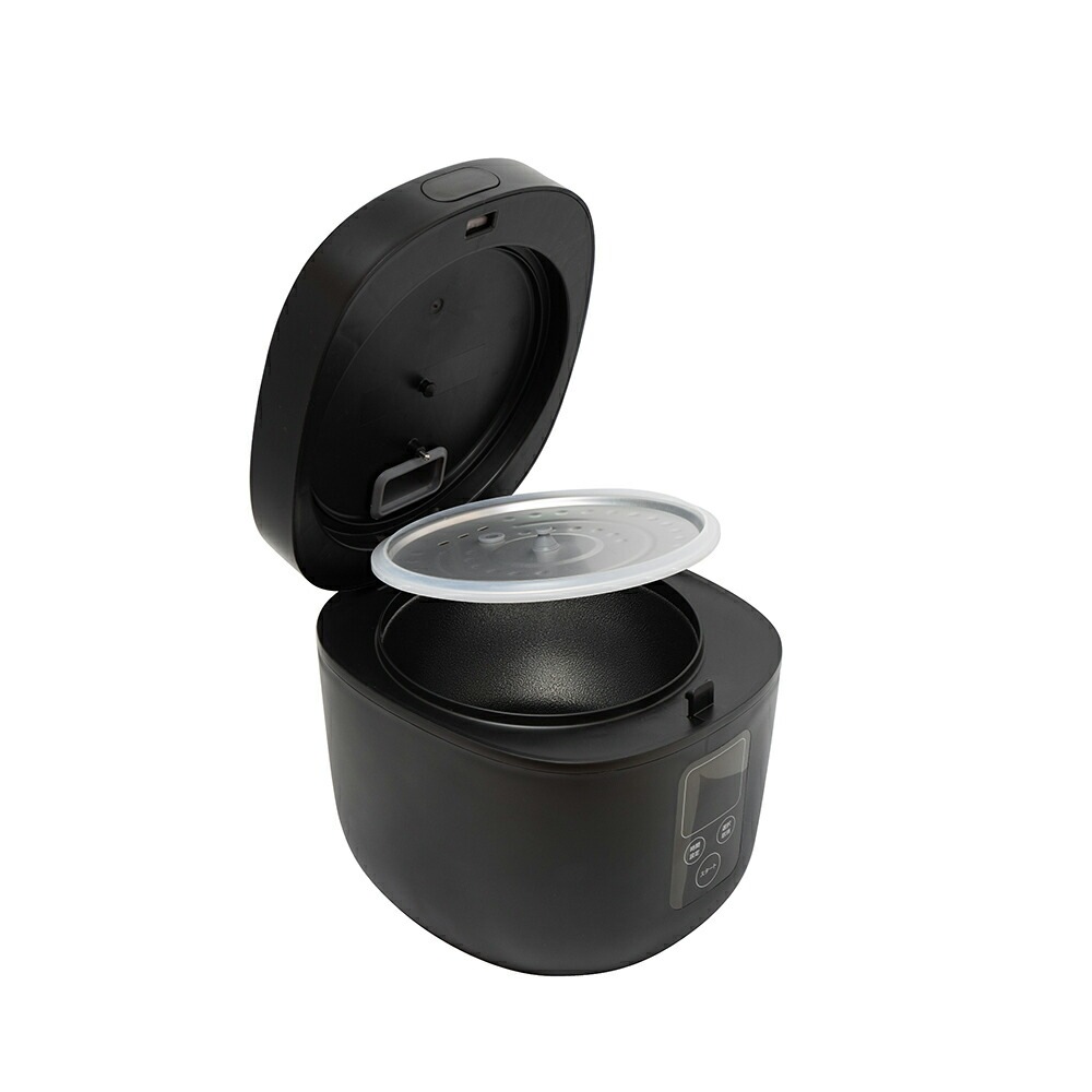 多機能炊飯器 グルメ炊き RM-200H ブラック　炊飯器 4合 マイコン式 早炊き スープ ケーキ 保温 ひとり暮らし