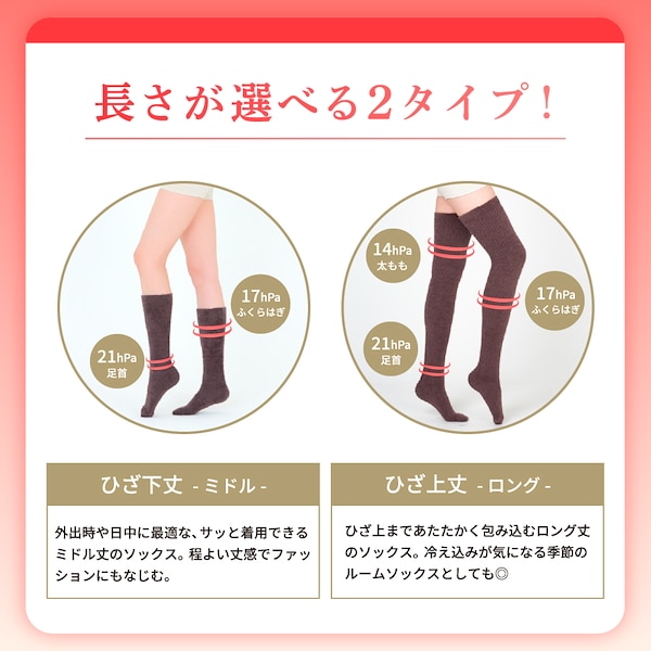 Qoo10 グラマラスパッツ ふわりぃスリム ソックス ロング 無地