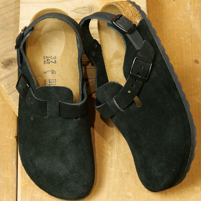 サンダル トキオ [1028337/1028348] TOKIO メンズ・レディース コンフォートサンダル 健康サンダル BLACK SUEDE-LEATHER 正規取扱店