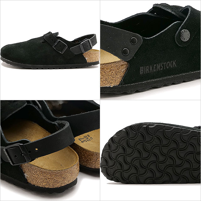 サンダル トキオ [1028337/1028348] TOKIO メンズ・レディース コンフォートサンダル 健康サンダル BLACK SUEDE-LEATHER 正規取扱店