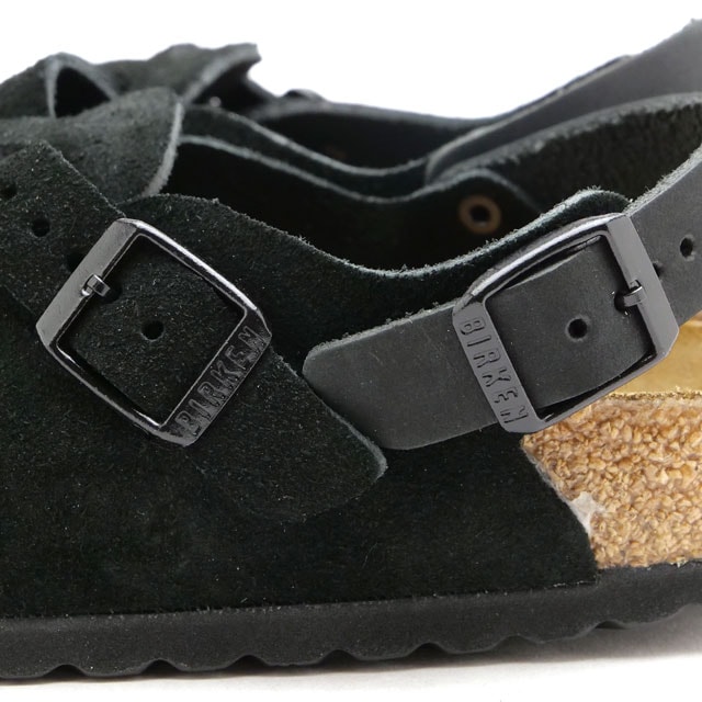 サンダル トキオ [1028337/1028348] TOKIO メンズ・レディース コンフォートサンダル 健康サンダル BLACK SUEDE-LEATHER 正規取扱店