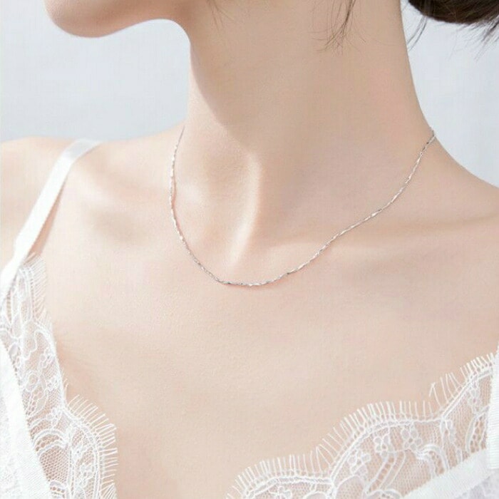 【ギフト対応】 シンプルネックレス レディース シルバー925 silver925 アレルギー対応 プレゼント ネックレス シンプル シルバー 小さめ 華奢 重ね付け 上品 清楚 デイリー 12 カ