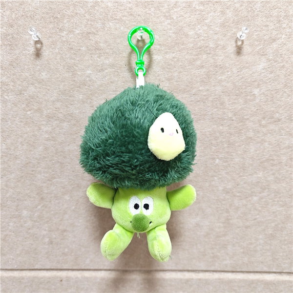 Qoo10] 野菜ブロッコリーキーホルダーペンダントイ