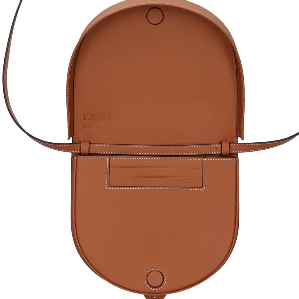 ロエベ LOEWE HEEL POUCH ショルダーバッグ レザー タンブラウン レディース 中古 ロエベ LOEWE HEEL POUCH ショルダーバッグ レザー タンブラウン レディース 中古