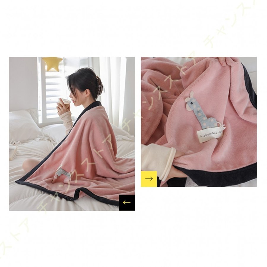 毛布 ダブル オールシーズン 薄手 ブランケット 羊/鹿 柄 敷きパッド 冷房対策 掛け毛布 軽量 毛布 ダブル オールシーズン 薄手 ブランケット 羊/鹿 柄 敷きパッド 冷房対策 掛け毛布 軽量
