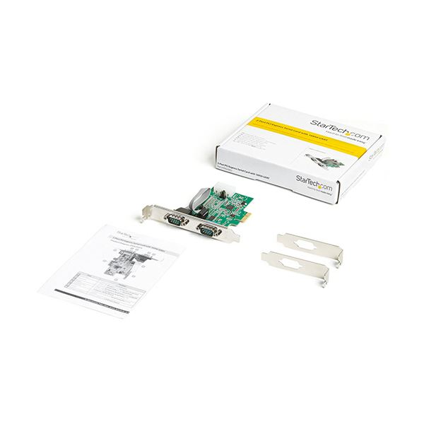 StarTech.com PCI Express シリアルアダプターカード 2ポート PEX2S953 1個 StarTech.com PCI Express シリアルアダプターカード 2ポート PEX2S953 1個