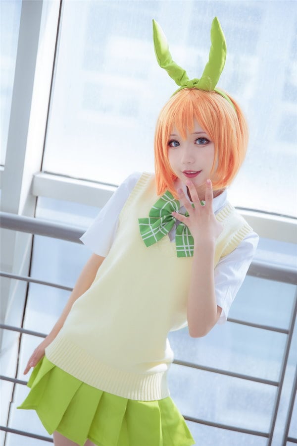 Qoo10] 五等分の花嫁 中野四葉 コスプレ衣装 コ