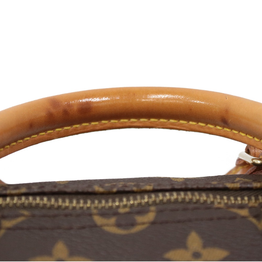 ルイヴィトン LOUIS VUITTON モノグラム ハンドバッグ ブラウン レディース 中古