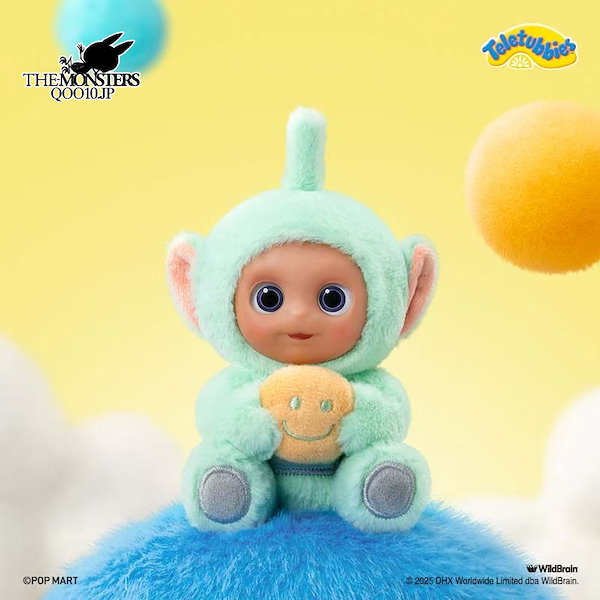 【韓国限定発売品】テレタビーズぬいぐるみキーホルダー Qoo10] POP MART テレタビーズ SAY HELLO! 【9