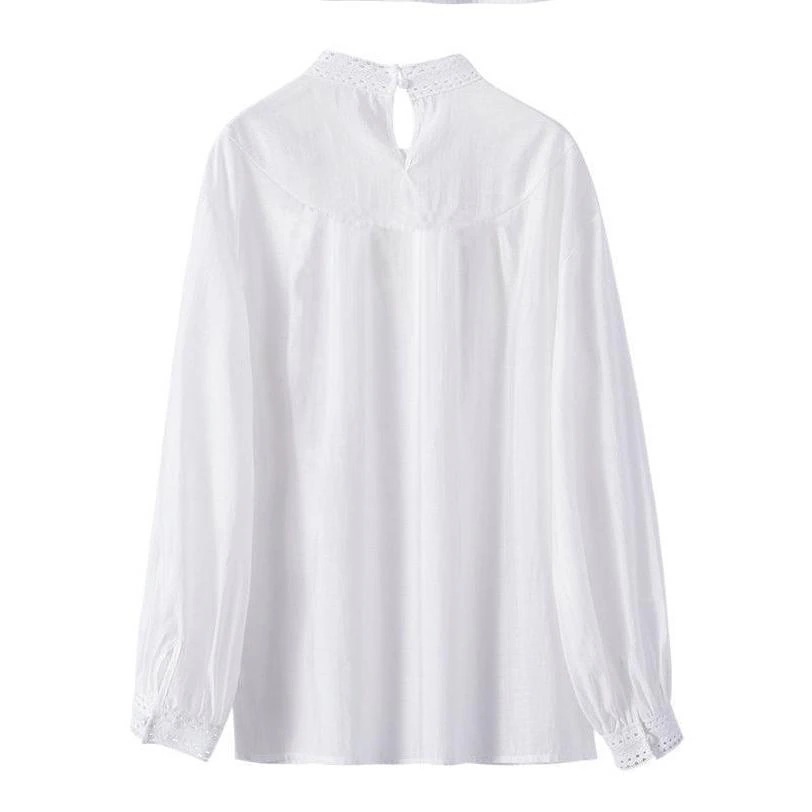 ブラウス チュニック レディース 長袖 ック トップス 白シャツ レース シャツブラウス バルーン袖 カットソー インナー お洒落 可愛い カジュアル フォー ブラウス チュニック レディース 長袖 ック トップス 白シャツ レース シャツブラウス バルーン袖 カットソー インナー お洒落 可愛い カジュアル フォー