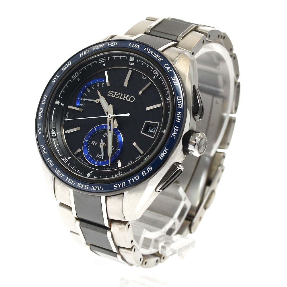 セイコー SEIKO SAGA261/8B63-0AN0 ブライツ デイデイト ソーラー電波 メンズ 美品 箱付き_900502【中古】 セイコー SEIKO SAGA261/8B63-0AN0 ブライツ デイデイト ソーラー電波 メンズ 美品 箱付き_900502【中古】