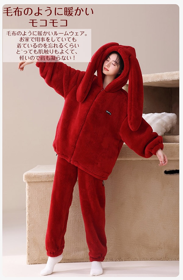 コーラル フリース パジャマ レディース 秋冬 厚手 裏起毛 暖かい フランネル ホーム 服 スポーツスーツ カジュアル スーツ ホームウェア ルーム パジャマ レディース 上下 コーラル フリース パジャマ レディース