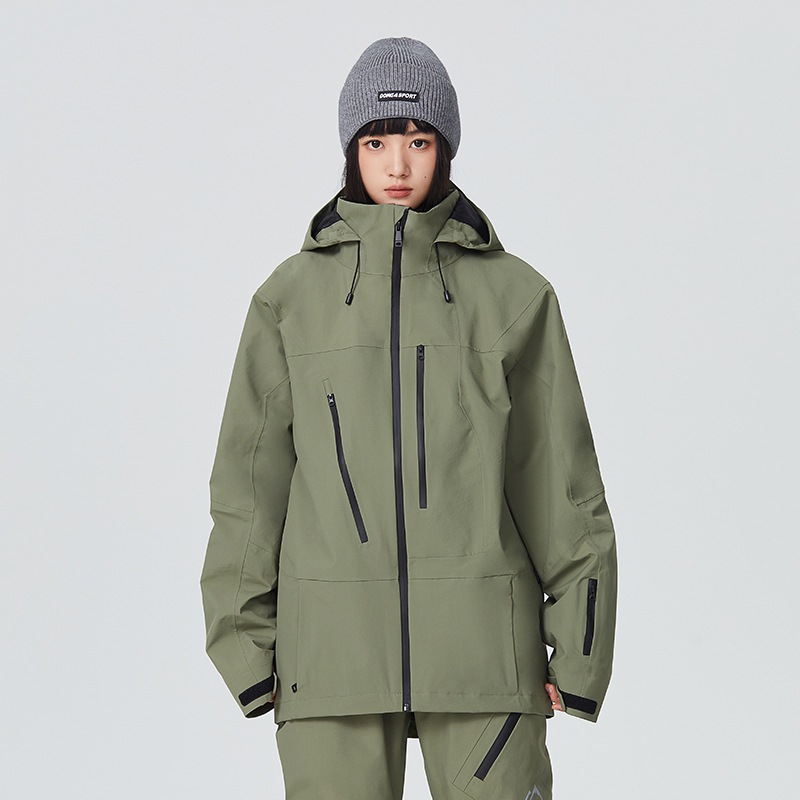 [3日内急速出荷] 韓国風 スノーボードウェア ジャケット スキーウェア トップス アウター パーカー 男女兼用 スノボウェア 防水防寒防雪保温防風通気 単品 防水15000mm