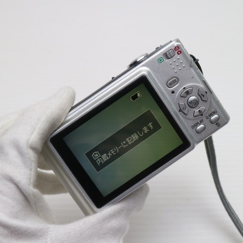 美品 DMC-FS3 シルバー Panasonic LUMIX デジカメ 179