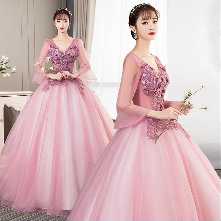 カラードレス 二次会 花嫁ドレス ウェディングドレス 演奏会用ロングドレス ペールオレンジ 大きいサイズ 小さいサイズ ステージ衣装 パーティードレス 人気 カラードレス 二次会 花嫁ドレス ウェディングドレス 演奏会用ロングドレス ペールオレンジ 大きいサイズ 小さいサイズ ステージ衣装 パーティードレス 人気