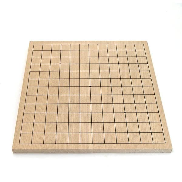 入門用囲碁盤セット 新桂913路碁盤とP厚型碁石（約