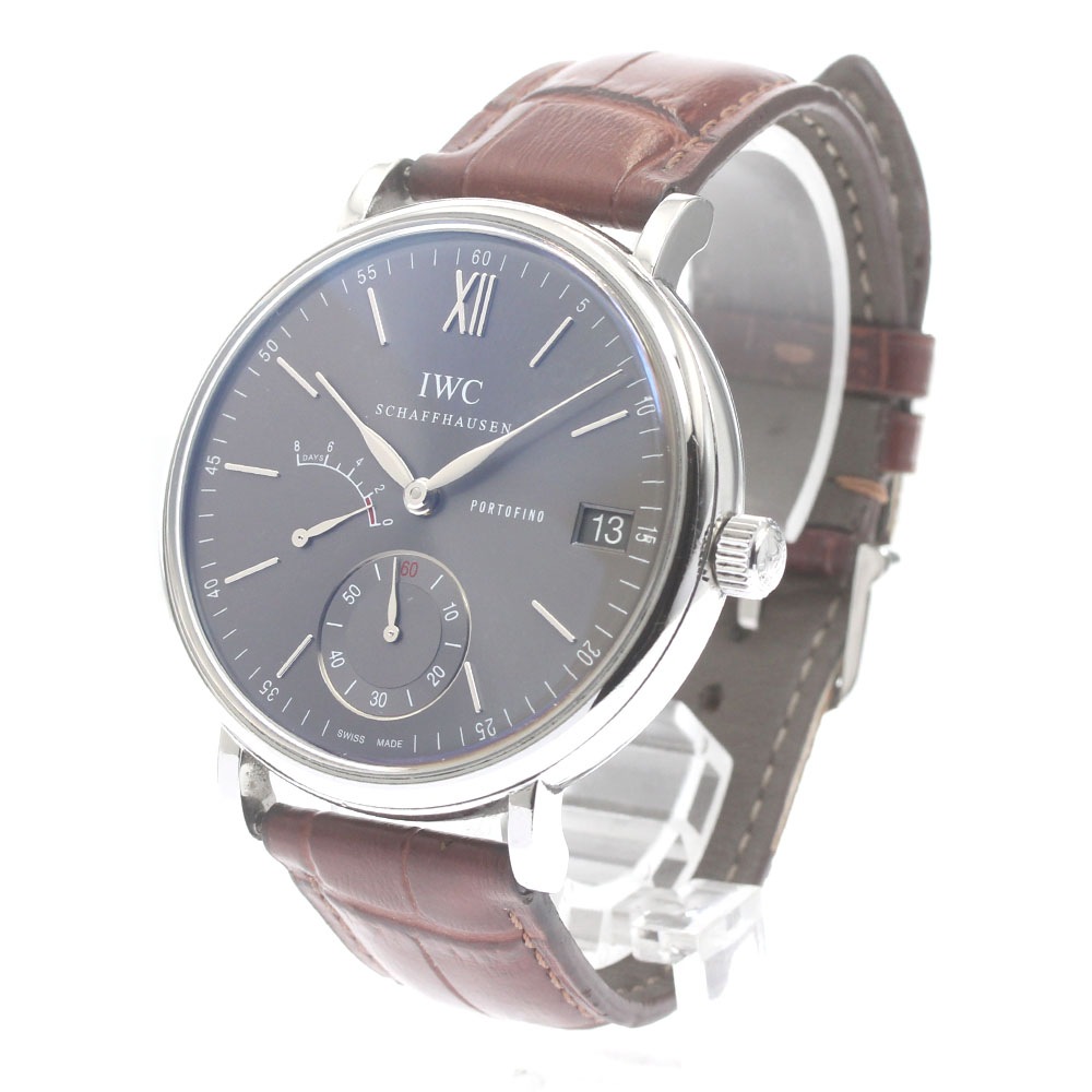 IWC IWC SCHAFFHAUSEN IW510115 ポートフィノ ハイドワインド 8デイズ スモールセコンド パワーリザーブ 手巻き メンズ 保証書付き_849425【中古】 IWC IWC SCHAFFHAUSEN IW510115 ポートフィノ ハイドワインド 8デイズ スモールセコンド パワーリザーブ 手巻き メンズ 保証書付き_849425【中古】