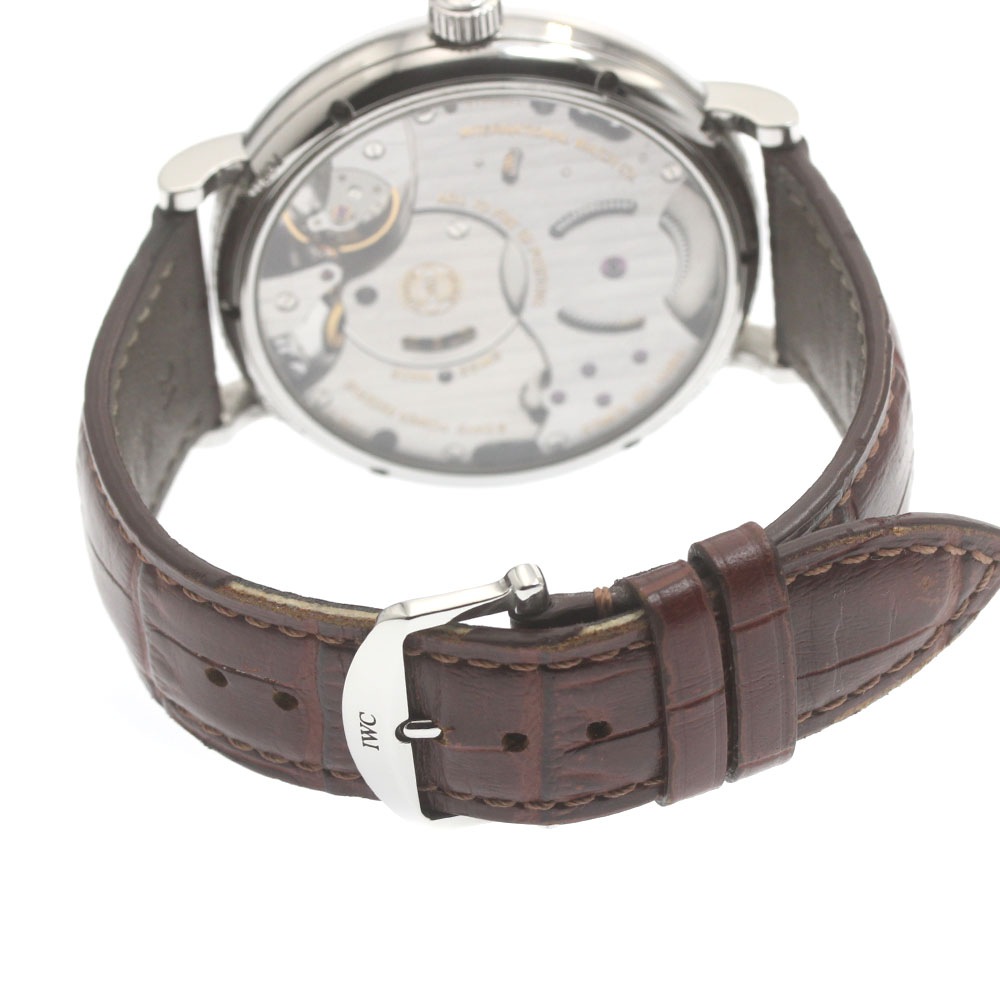 IWC IWC SCHAFFHAUSEN IW510115 ポートフィノ ハイドワインド 8デイズ スモールセコンド パワーリザーブ 手巻き メンズ 保証書付き_849425【中古】