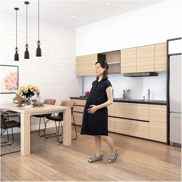 Qoo10] ケンコー 転倒予防シューズつま先なし グ