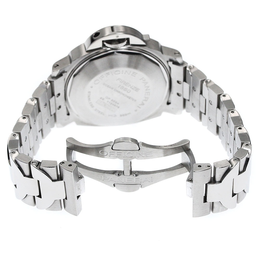 パネライ PANERAI PAM00160 ルミノール GMT スモールセコンド 自動巻き メンズ _877291【中古】 パネライ PANERAI PAM00160 ルミノール GMT スモールセコンド 自動巻き メンズ _877291【中古】