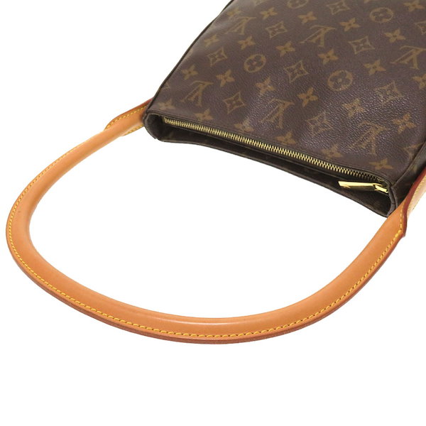 Qoo10] Louis Vuitton 美品 ルーピングMM モノグラム M51